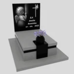 Nagrobek dla dziecka z granitu D 61 zdjęcie 36