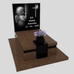 Nagrobek dla dziecka z granitu D 61 zdjęcie 40