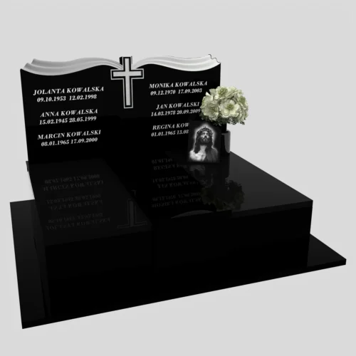 Nagrobki Warszawa-Nagrobek podwójny CK 98 wzór 3