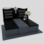Nagrobek podwójny z granitu CK 98 zdjęcie 33