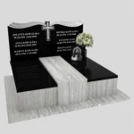 Nagrobek podwójny z granitu CK 98 zdjęcie 34