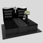 Nagrobek podwójny z granitu CK 98 zdjęcie 37