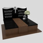 Nagrobek podwójny z granitu CK 98 zdjęcie 42