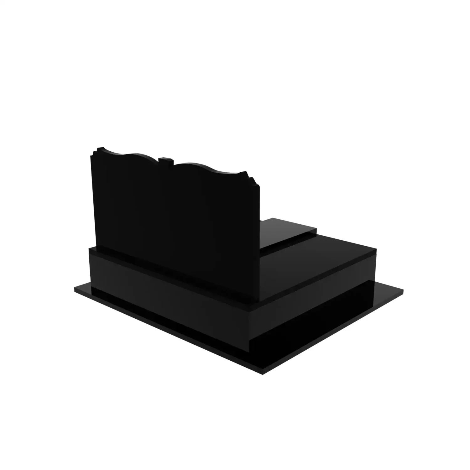 Nagrobek podwójny z granitu CK 98+360 – photo №7