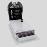 Nagrobek pojedynczy z granitu CK 140 zdjęcie 33