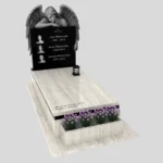 Nagrobek pojedynczy z granitu CK 140 zdjęcie 35