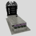 Nagrobek pojedynczy z granitu CK 140 zdjęcie 36