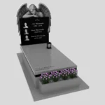 Nagrobek pojedynczy z granitu CK 140 zdjęcie 37