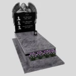 Nagrobek pojedynczy z granitu CK 140 zdjęcie 39