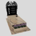 Nagrobek pojedynczy z granitu CK 140 zdjęcie 40