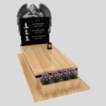 Nagrobek pojedynczy z granitu CK 140 zdjęcie 43