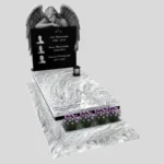 Nagrobek pojedynczy z granitu CK 140 zdjęcie 44