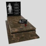 Nagrobek pojedynczy z granitu CK 127 zdjęcie 31