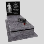 Nagrobek pojedynczy z granitu CK 127 zdjęcie 39
