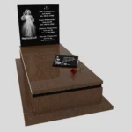 Nagrobek pojedynczy z granitu CK 127 zdjęcie 40