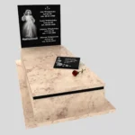 Nagrobek pojedynczy z granitu CK 127 zdjęcie 41