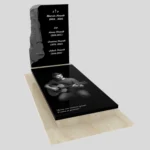 Nagrobek pojedynczy z granitu CK 142 zdjęcie 30