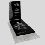 Nagrobek pojedynczy z granitu CK 142 zdjęcie 33