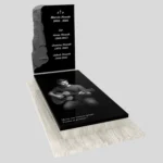 Nagrobek pojedynczy z granitu CK 142 zdjęcie 35