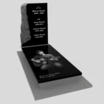 Nagrobek pojedynczy z granitu CK 142 zdjęcie 36