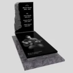 Nagrobek pojedynczy z granitu CK 142 zdjęcie 38