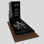 Nagrobek pojedynczy z granitu CK 142 zdjęcie 41