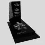 Nagrobek pojedynczy z granitu CK 142 zdjęcie 42