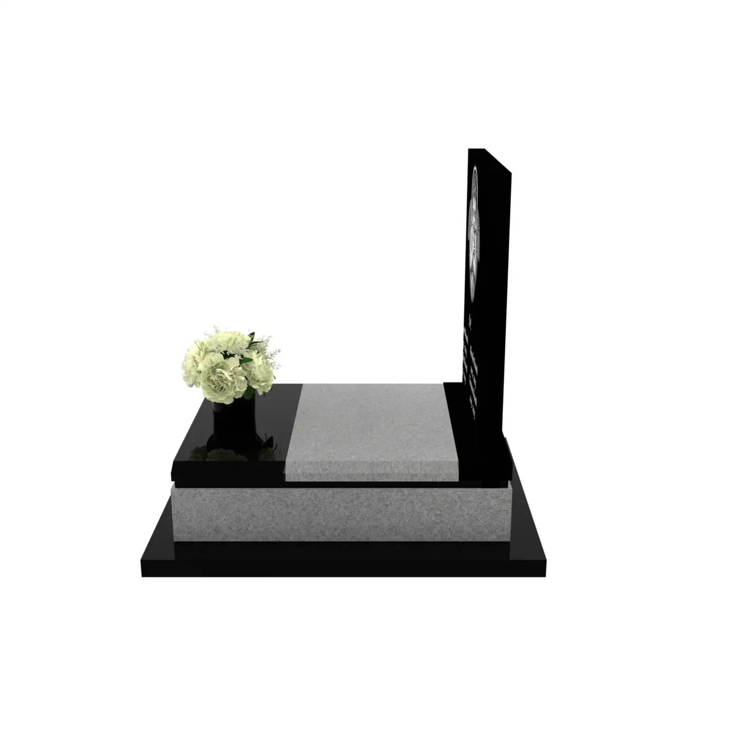 Nagrobek dla dziecka z granitu D 54+360 – photo №3