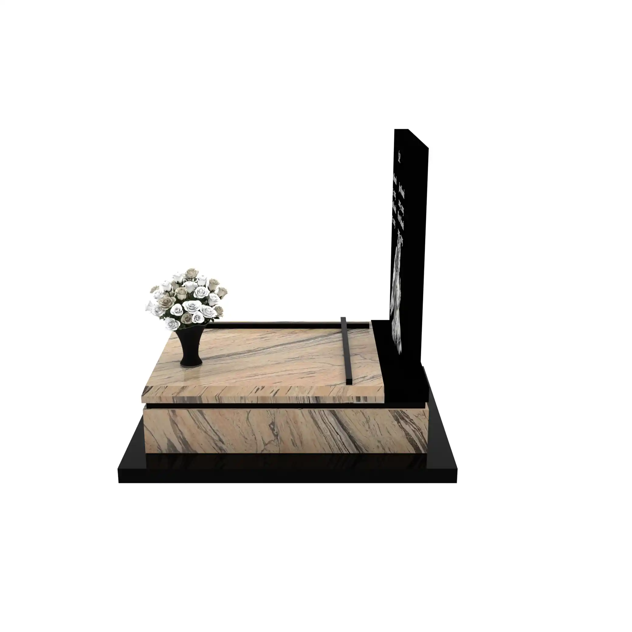 Nagrobek dla dziecka z granitu D 57+360 – photo №3