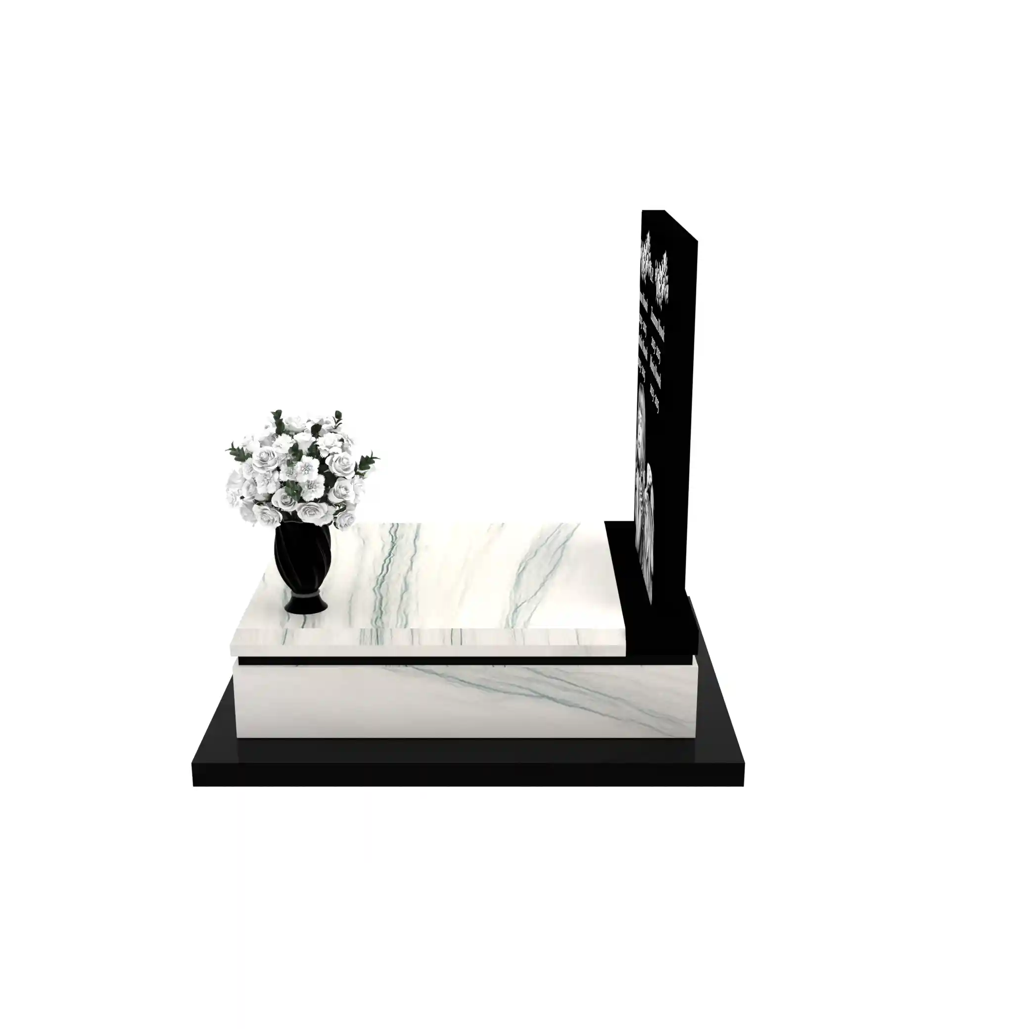 Nagrobek dla dziecka z granitu D 59+360 – photo №3