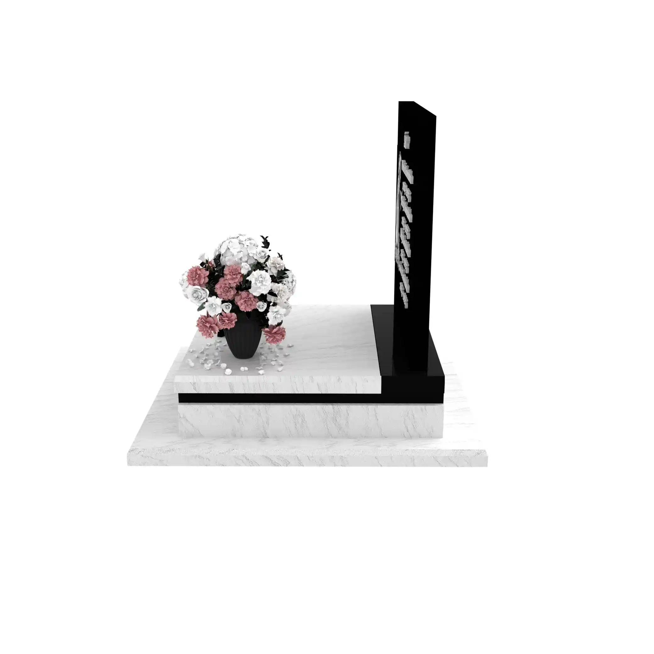 Nagrobek dla dziecka z granitu D 63+360 – photo №3