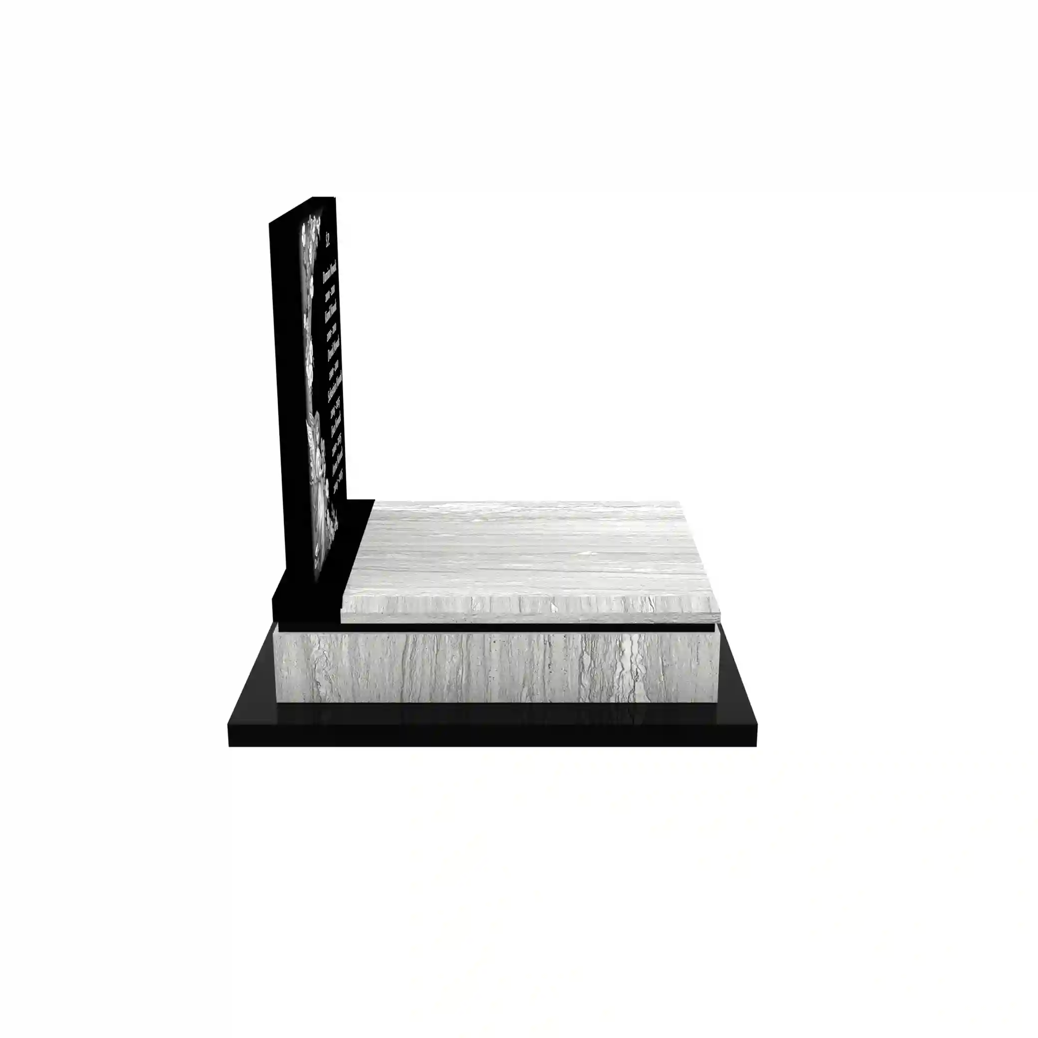 Nagrobek dla dziecka z granitu D 55+360 – photo №9