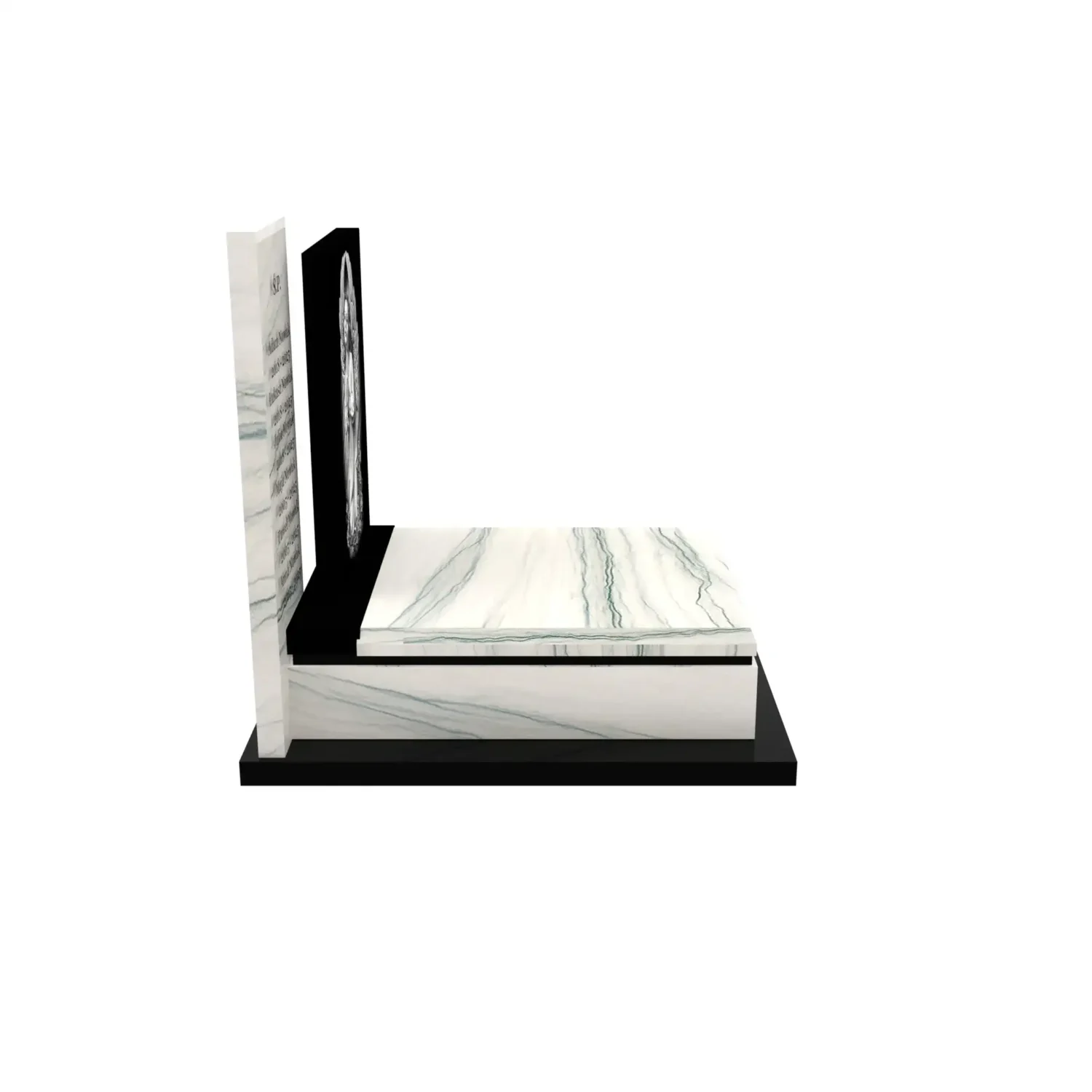 Nagrobek dla dziecka z granitu D 56+360 – photo №9