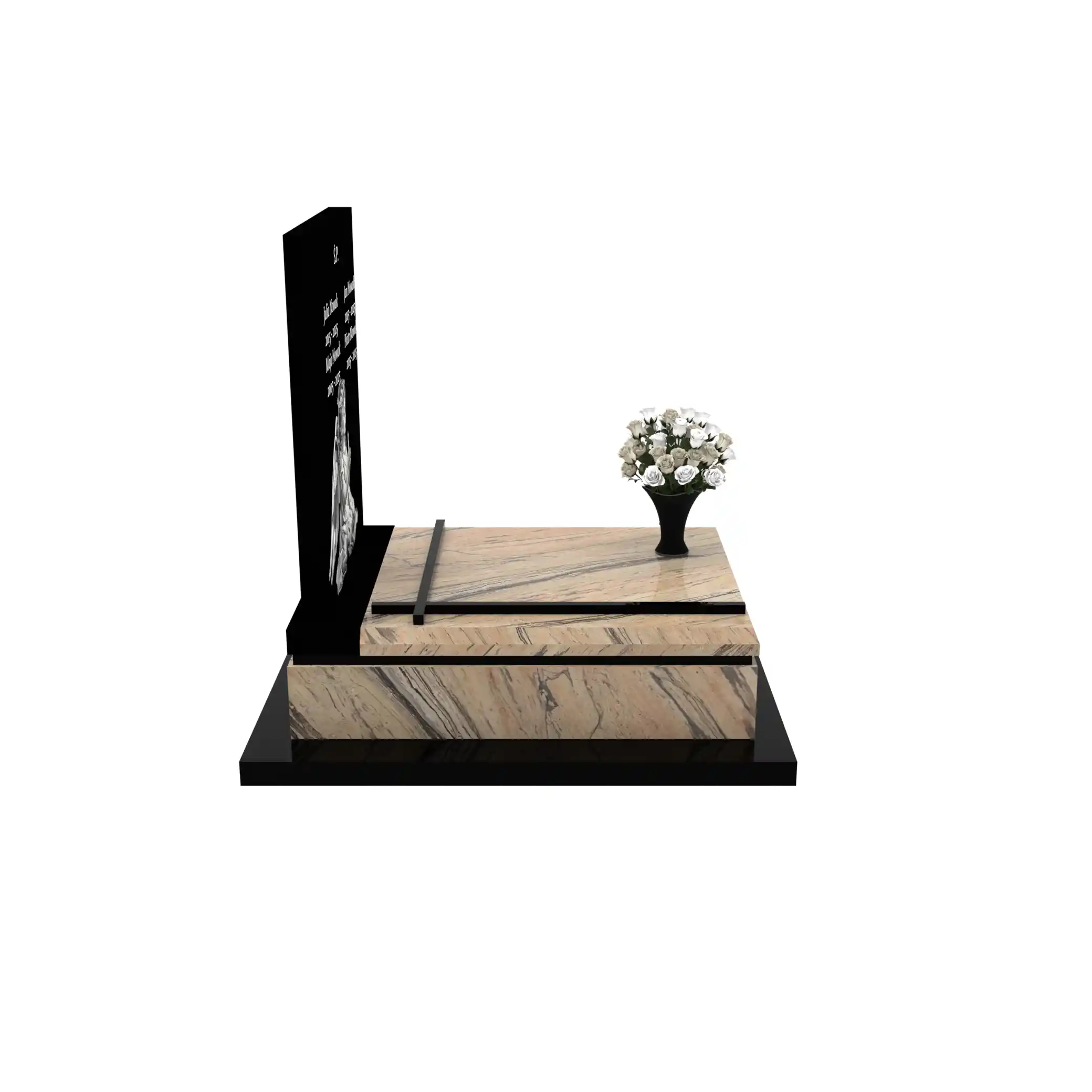 Nagrobek dla dziecka z granitu D 57+360 – photo №9