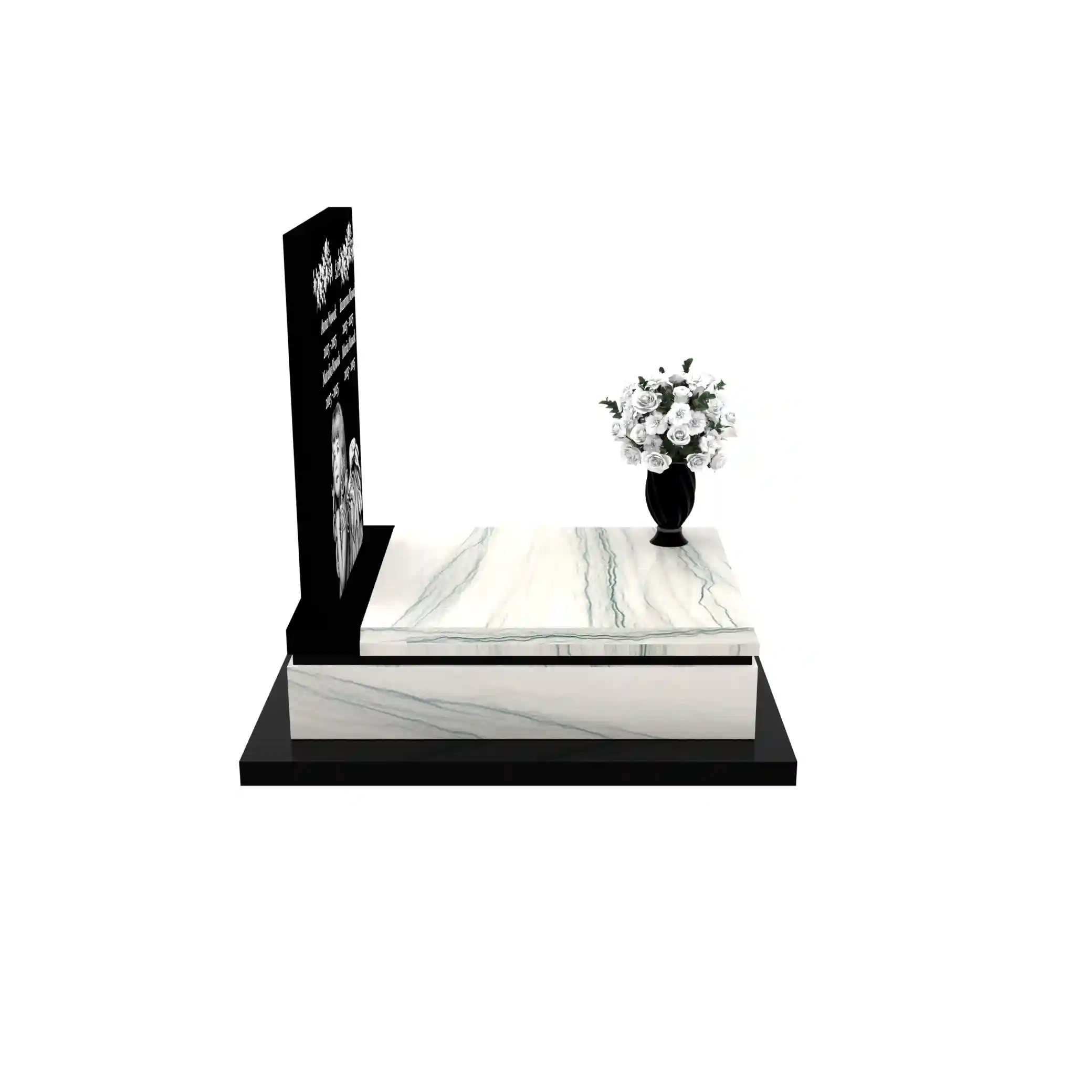 Nagrobek dla dziecka z granitu D 59+360 – photo №9