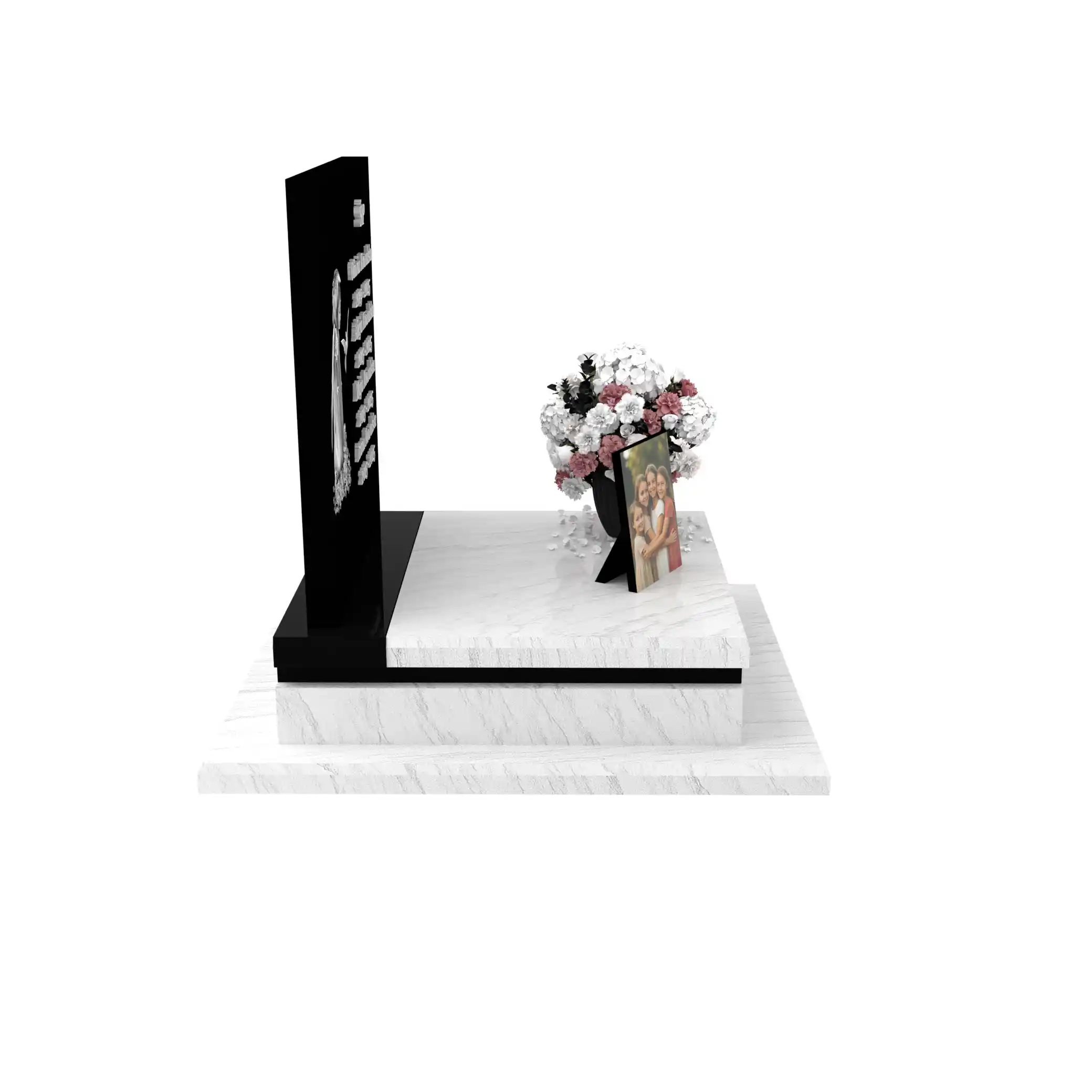 Nagrobek dla dziecka z granitu D 63+360 – photo №9