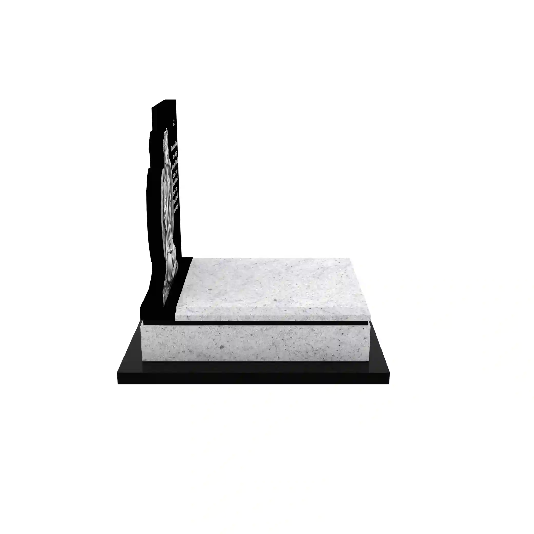 Nagrobek dla dziecka z granitu D 51+360 – photo №9