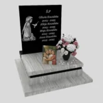 Nagrobek dla dziecka z granitu D 63 zdjęcie 32