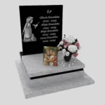 Nagrobek dla dziecka z granitu D 63 zdjęcie 33