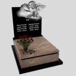 Nagrobek dla dziecka z grawerem alioła z granitu D 64 zdjęcie 34