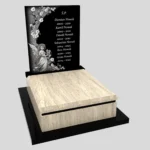 Nagrobek dla dziecka z granitu D 55 zdjęcie 37