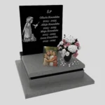 Nagrobek dla dziecka z granitu D 63 zdjęcie 38