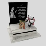 Nagrobek dla dziecka z granitu D 63 zdjęcie 40