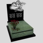 Nagrobek dla dziecka z grawerem alioła z granitu D 64 zdjęcie 40