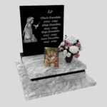 Nagrobek dla dziecka z granitu D 63 zdjęcie 44