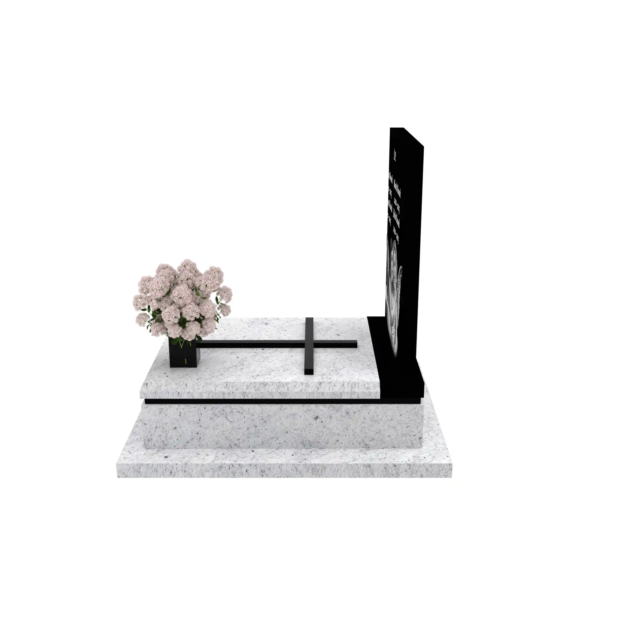 Nagrobek dla dziecka z granitu D 58+360 – photo №3