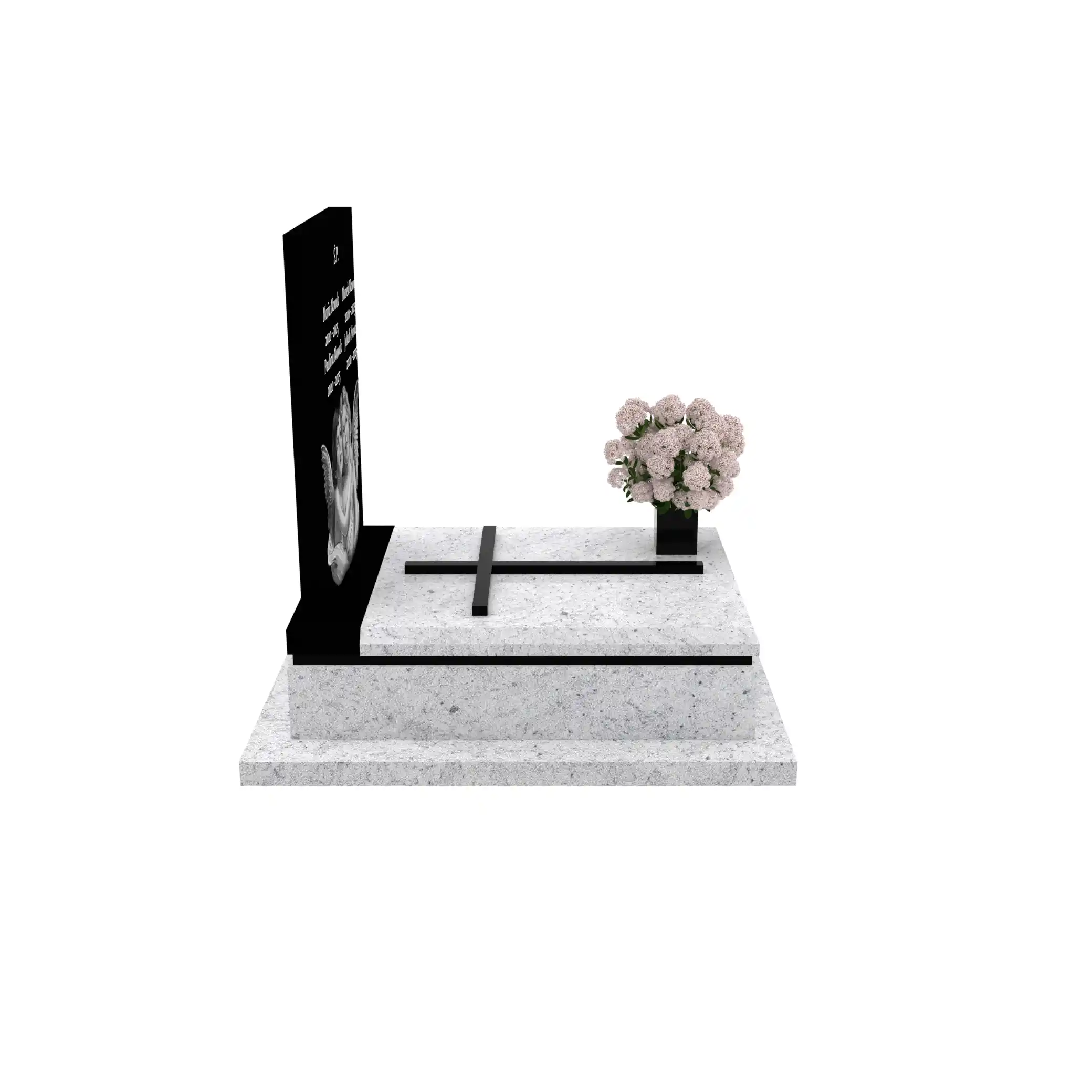 Nagrobek dla dziecka z granitu D 58+360 – photo №9