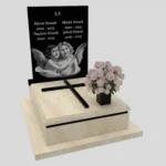 Nagrobek dla dziecka z granitu D 58 zdjęcie 30