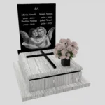 Nagrobek dla dziecka z granitu D 58 zdjęcie 34