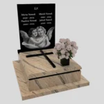 Nagrobek dla dziecka z granitu D 58 zdjęcie 42